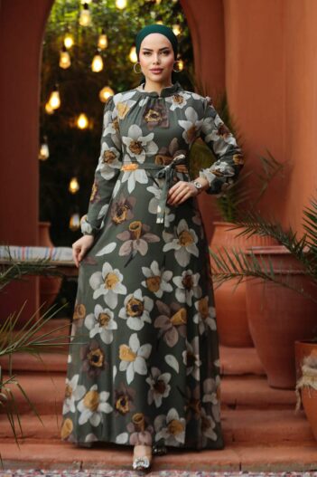 لباس بلند – لباس مجلسی زنانه نوا استایل Neva Style با کد OZD-279325