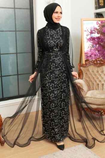 لباس بلند – لباس مجلسی زنانه نوا استایل Neva Style با کد ARM-56291