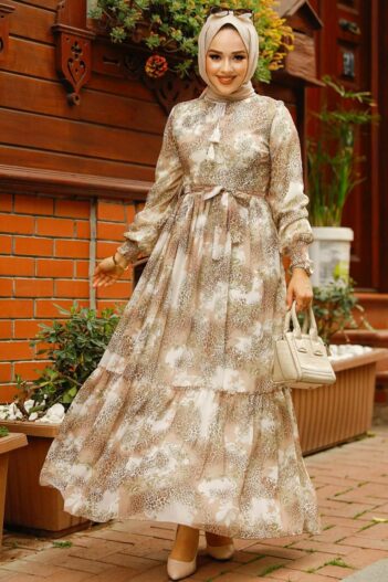 لباس بلند – لباس مجلسی زنانه نوا استایل Neva Style با کد OZD-33560