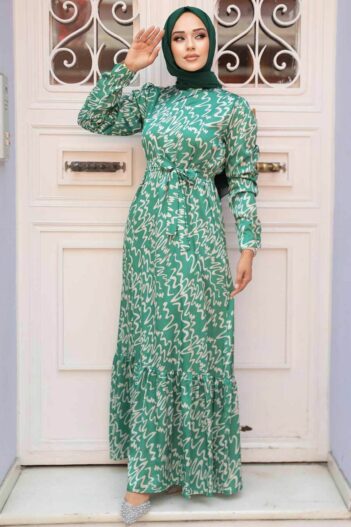 لباس بلند – لباس مجلسی زنانه نوا استایل Neva Style با کد NWK-3430