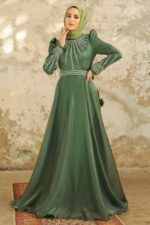 لباس بلند – لباس مجلسی زنانه نوا استایل Neva Style با کد OZD-3774