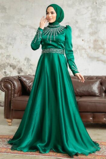 لباس بلند – لباس مجلسی زنانه نوا استایل Neva Style با کد OZD-3774