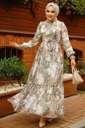لباس بلند – لباس مجلسی زنانه نوا استایل Neva Style با کد OZD-35562