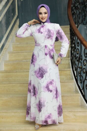 لباس بلند – لباس مجلسی زنانه نوا استایل Neva Style با کد OZD-279313