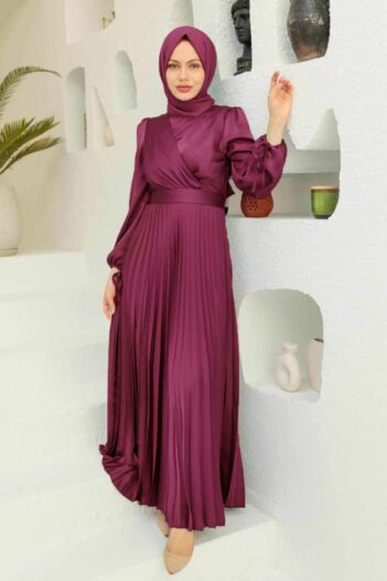 لباس بلند – لباس مجلسی زنانه نوا استایل Neva Style با کد OZD-3452