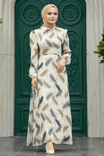 لباس بلند – لباس مجلسی زنانه نوا استایل Neva Style با کد OZD-27930