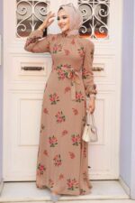 لباس بلند – لباس مجلسی زنانه نوا استایل Neva Style با کد OZD-27943