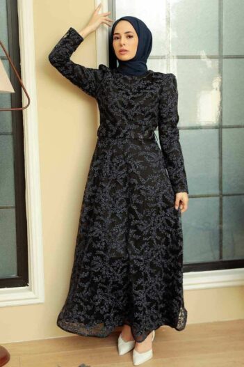 لباس بلند – لباس مجلسی زنانه نوا استایل Neva Style با کد OZD-3330