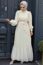 لباس بلند – لباس مجلسی زنانه نوا استایل Neva Style با کد OZD-39651