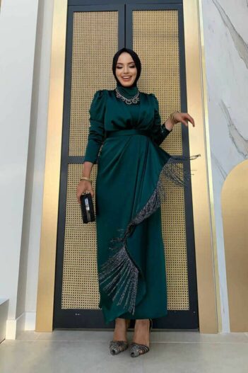 لباس بلند – لباس مجلسی زنانه بیم مد Bym Fashion با کد 4039