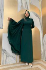 لباس بلند – لباس مجلسی زنانه بیم مد Bym Fashion با کد 8818