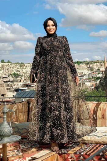 لباس بلند – لباس مجلسی زنانه بیم مد Bym Fashion با کد 3906