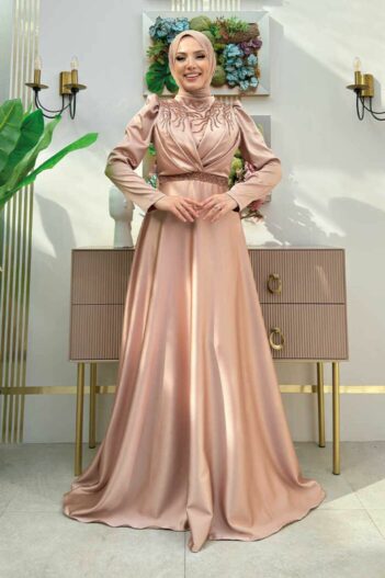 لباس بلند – لباس مجلسی زنانه بیم مد Bym Fashion با کد 1158