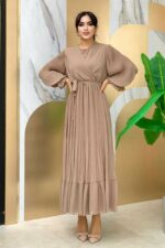 لباس بلند – لباس مجلسی زنانه بیم مد Bym Fashion با کد TYCBST634N169355678007001