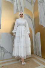 لباس بلند – لباس مجلسی زنانه بیم مد Bym Fashion با کد 2317