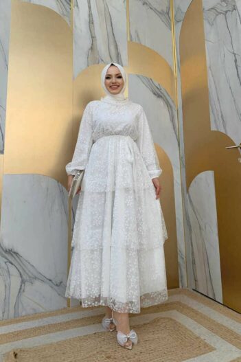 لباس بلند – لباس مجلسی زنانه بیم مد Bym Fashion با کد 2317
