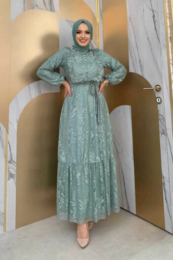 لباس بلند – لباس مجلسی زنانه بیم مد Bym Fashion با کد 9224