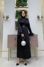 لباس بلند – لباس مجلسی زنانه بیم مد Bym Fashion با کد 8771