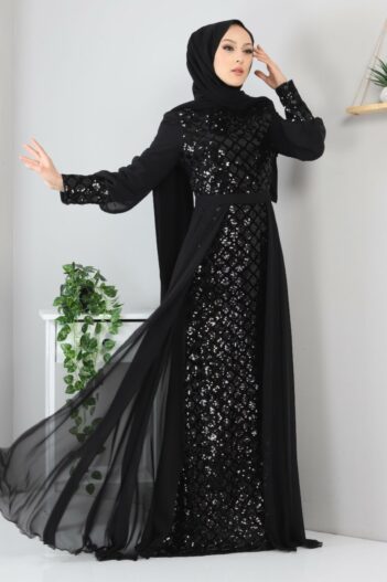لباس بلند – لباس مجلسی زنانه مدامهرام ModaMihram با کد 9819