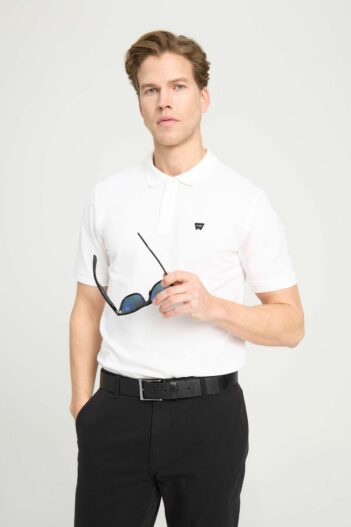 تیشرت مردانه رانگلر Wrangler با کد Kısa Kollu Polo T-shirt