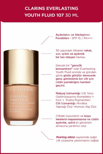 فاندیشن زنانه – مردانه کلارینز Clarins با کد 3380810318739