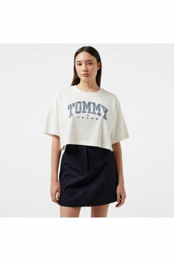 تیشرت زنانه تامی هیلفیگر Tommy Hilfiger با کد DW0DW18420