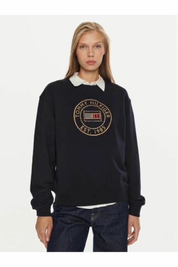 سویشرت زنانه تامی هیلفیگر Tommy Hilfiger با کد WW0WW42891DW5