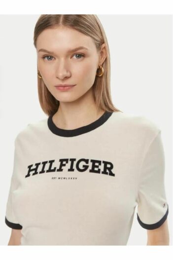 تیشرت زنانه تامی هیلفیگر Tommy Hilfiger با کد WW0WW41208-07