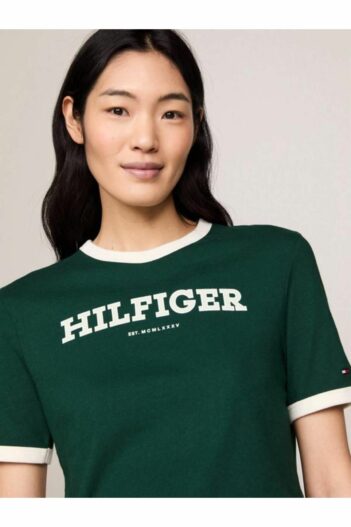 تیشرت زنانه تامی هیلفیگر Tommy Hilfiger با کد WW0WW41208-07