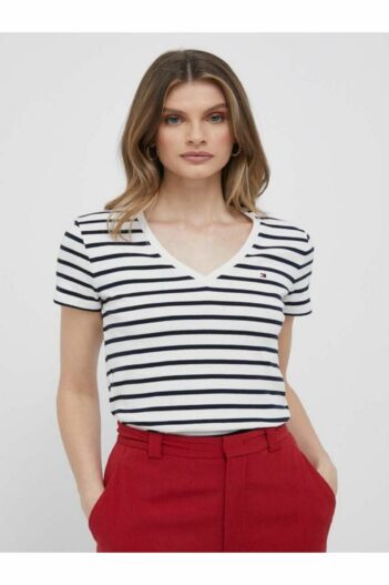 تیشرت زنانه تامی هیلفیگر Tommy Hilfiger با کد WW0WW41892-07