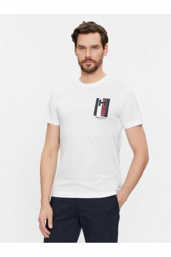 تیشرت مردانه تامی هیلفیگر Tommy Hilfiger با کد MW0MW33687-TH