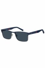 عینک آفتابی مردانه تامی هیلفیگر Tommy Hilfiger با کد TH 2040/S KU0 MTBLUE RUTHE