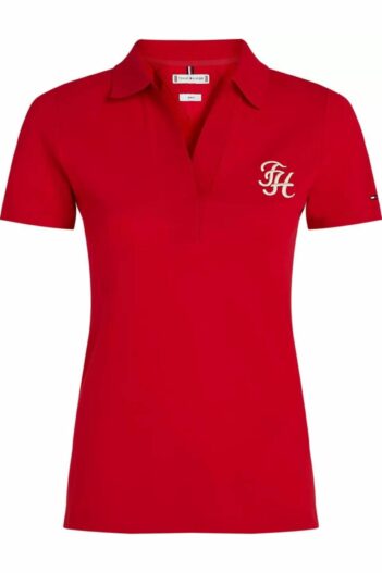 تیشرت یقه پلو زنانه تامی هیلفیگر Tommy Hilfiger با کد WW0WW42607XLG