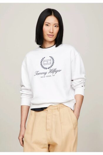 سویشرت زنانه تامی هیلفیگر Tommy Hilfiger با کد WW0WW41758YCF-BYZ