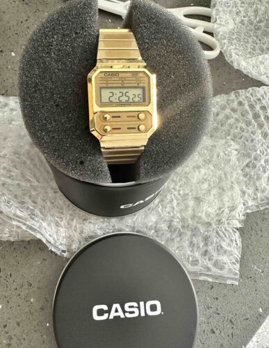 ساعت زنانه کاسیو Casio اورجینال A100WEG-9ADF photo review