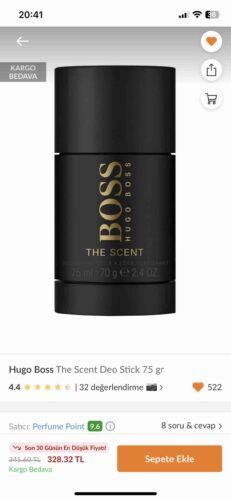 دئودورانت ve Roll On مردانه هوگو باس Hugo Boss اورجینال 737052993546 photo review