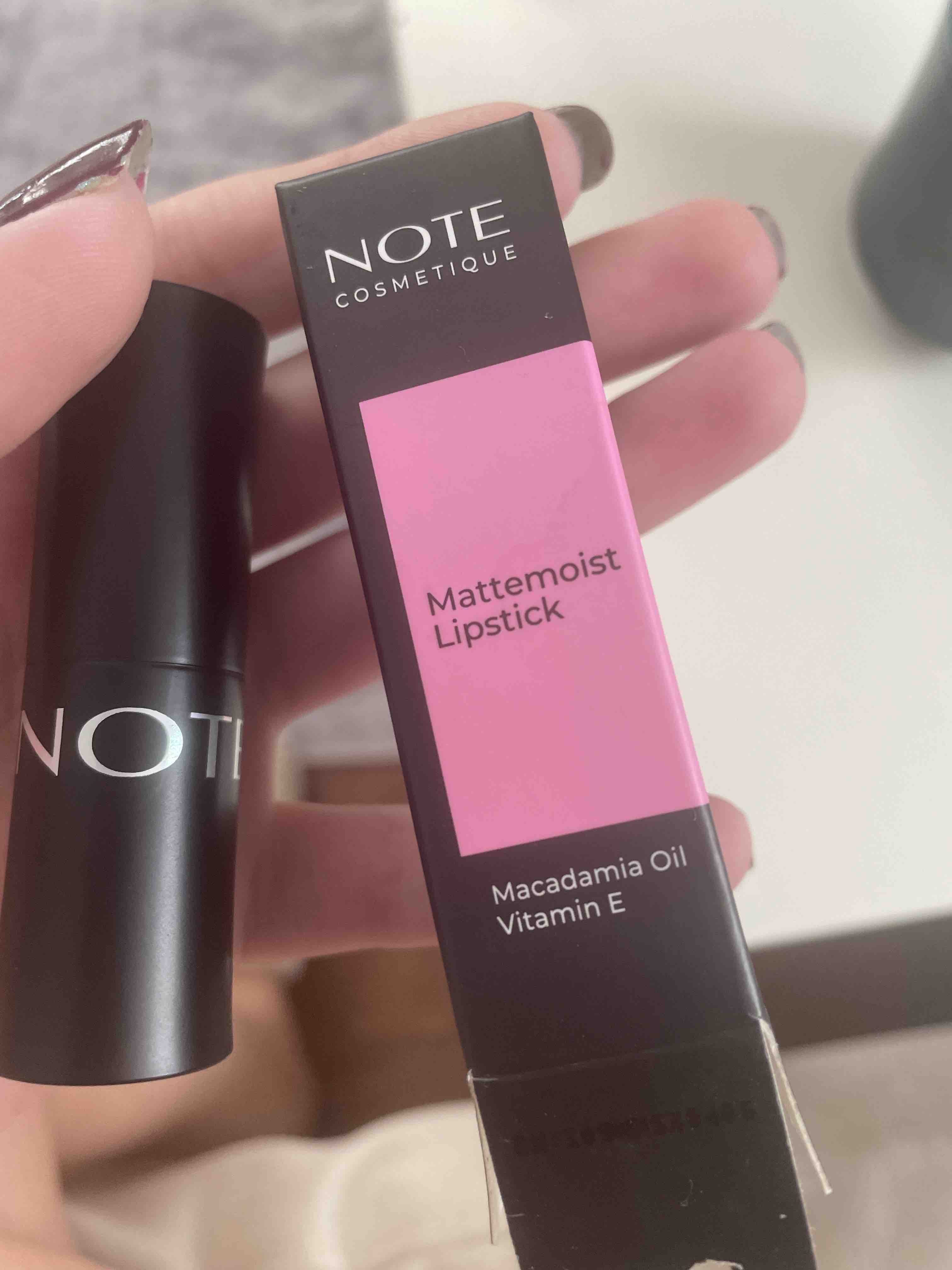 رژ لب  آرایشی بهداشتی نوت Note Cosmetics اورجینال LSTK MATTE photo review