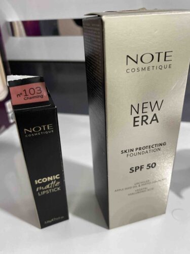 فاندیشن  آرایشی بهداشتی نوت Note Cosmetics اورجینال FND PROTECTING photo review