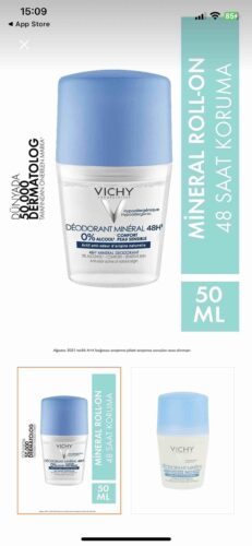 دئودورانت یا رول آن زنانه ویشی Vichy اورجینال 3337875553278 photo review