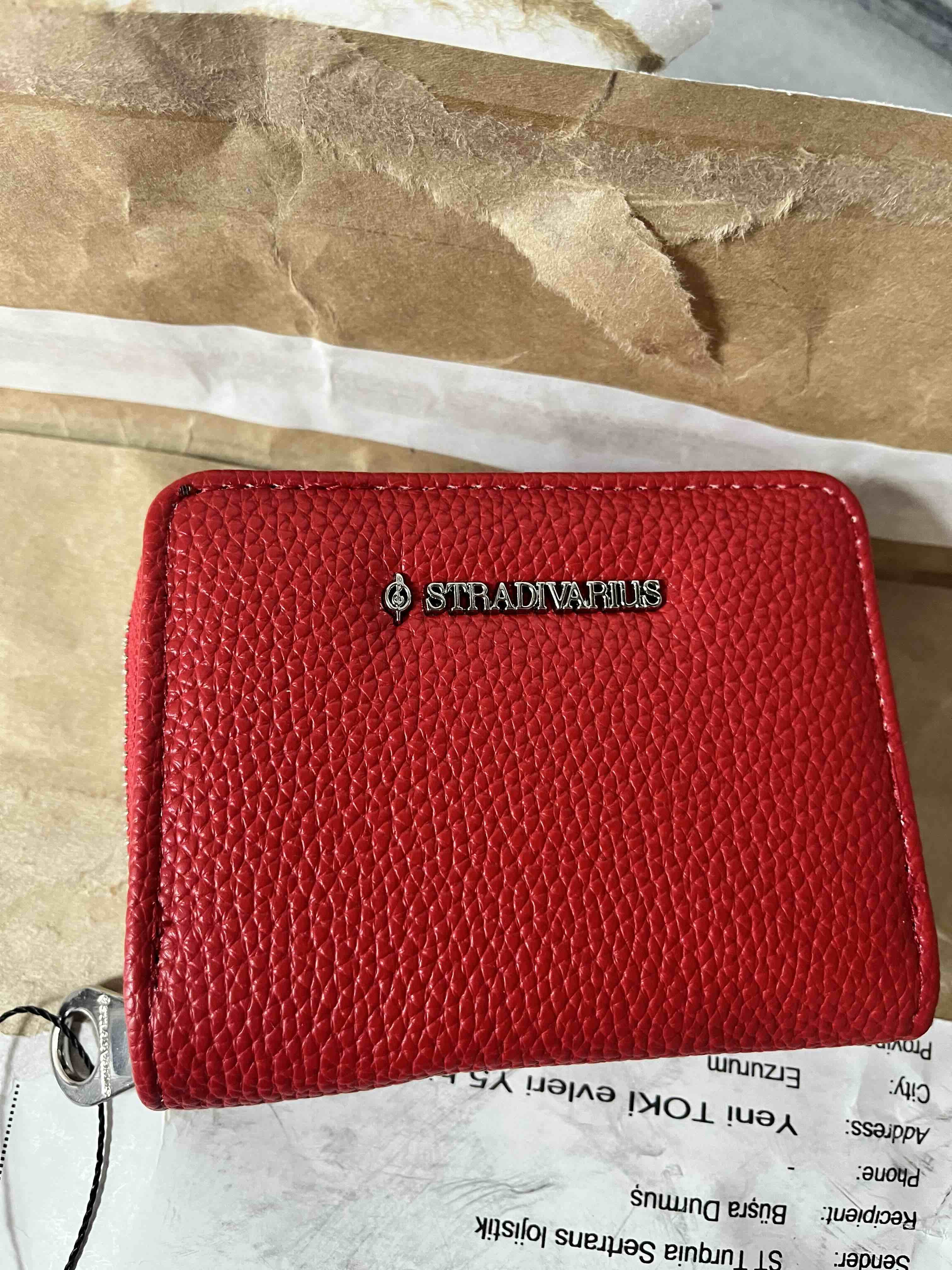 کیف پول زنانه استرادیواریوس Stradivarius اورجینال 594601 photo review