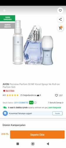 عطر زنانه آوون Avon اورجینال PERCEIVE0021-088 photo review