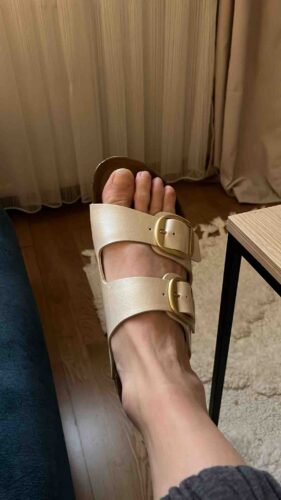 دمپایی زنانه بیرکن استاک Birkenstock اورجینال 1020021 photo review