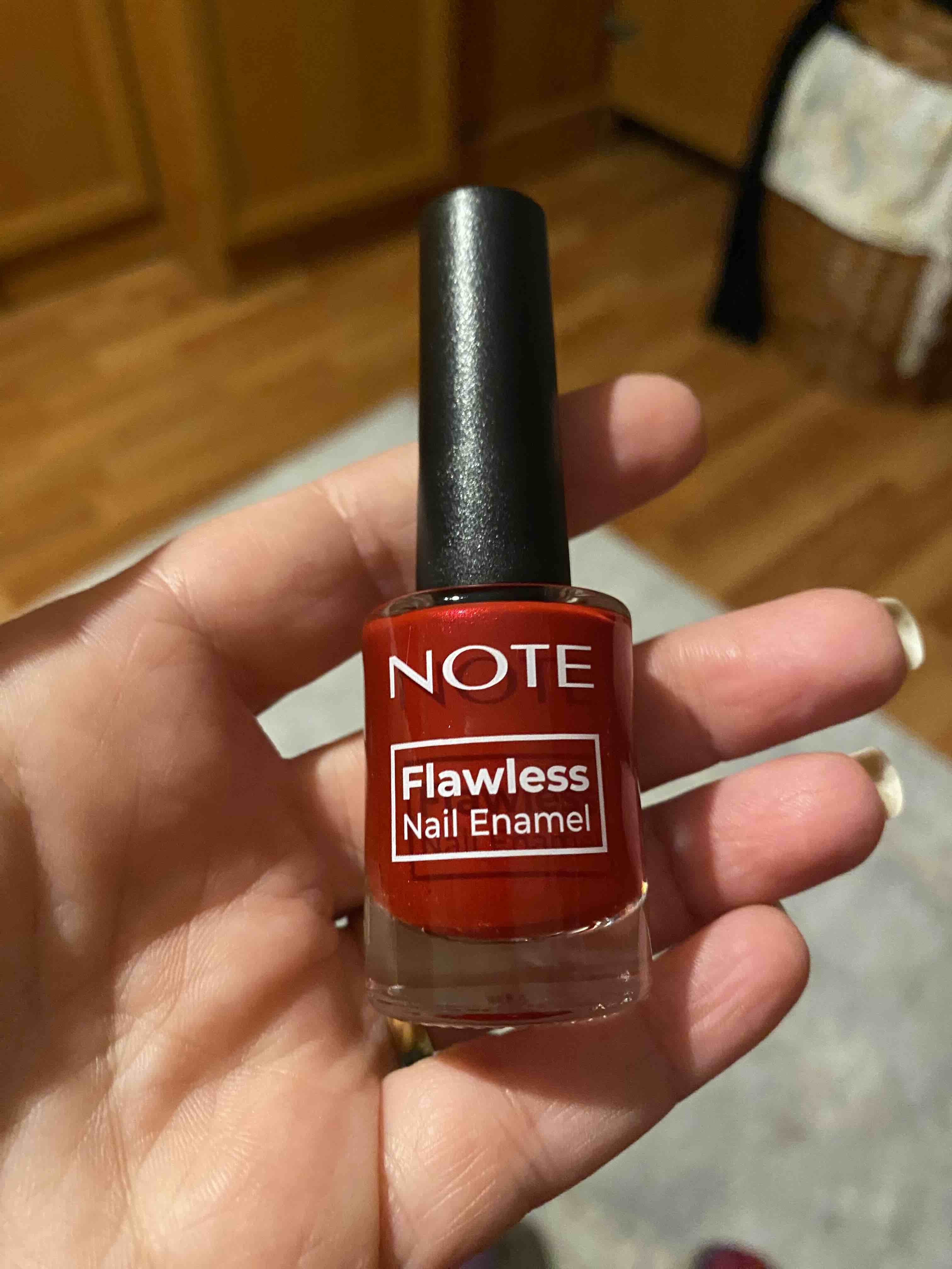 لاک ناخن  آرایشی بهداشتی نوت Note Cosmetics اورجینال NAIL FLAWLESS photo review