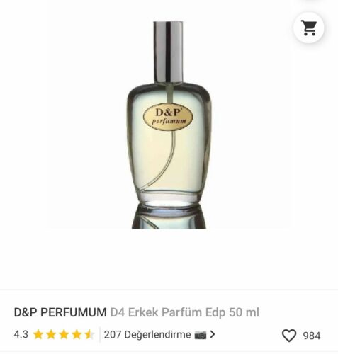 عطر مردانه دی اند پی پرفیوم D&P Perfumum اورجینال 869854401472 photo review