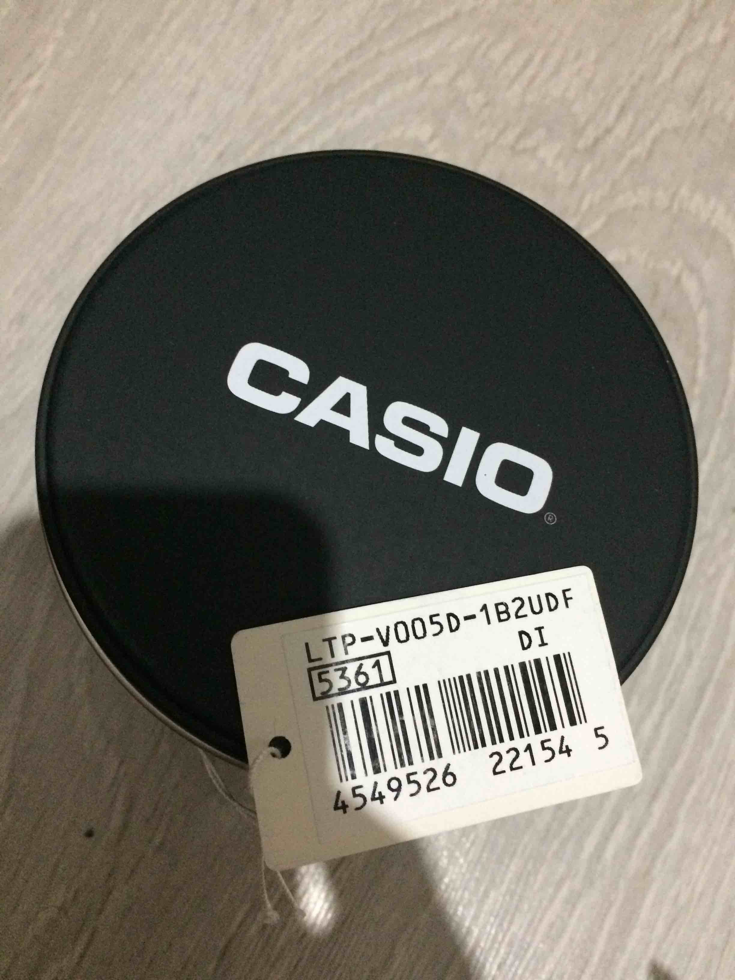 ساعت زنانه کاسیو Casio اورجینال LTP-V005D-1B2UDF photo review