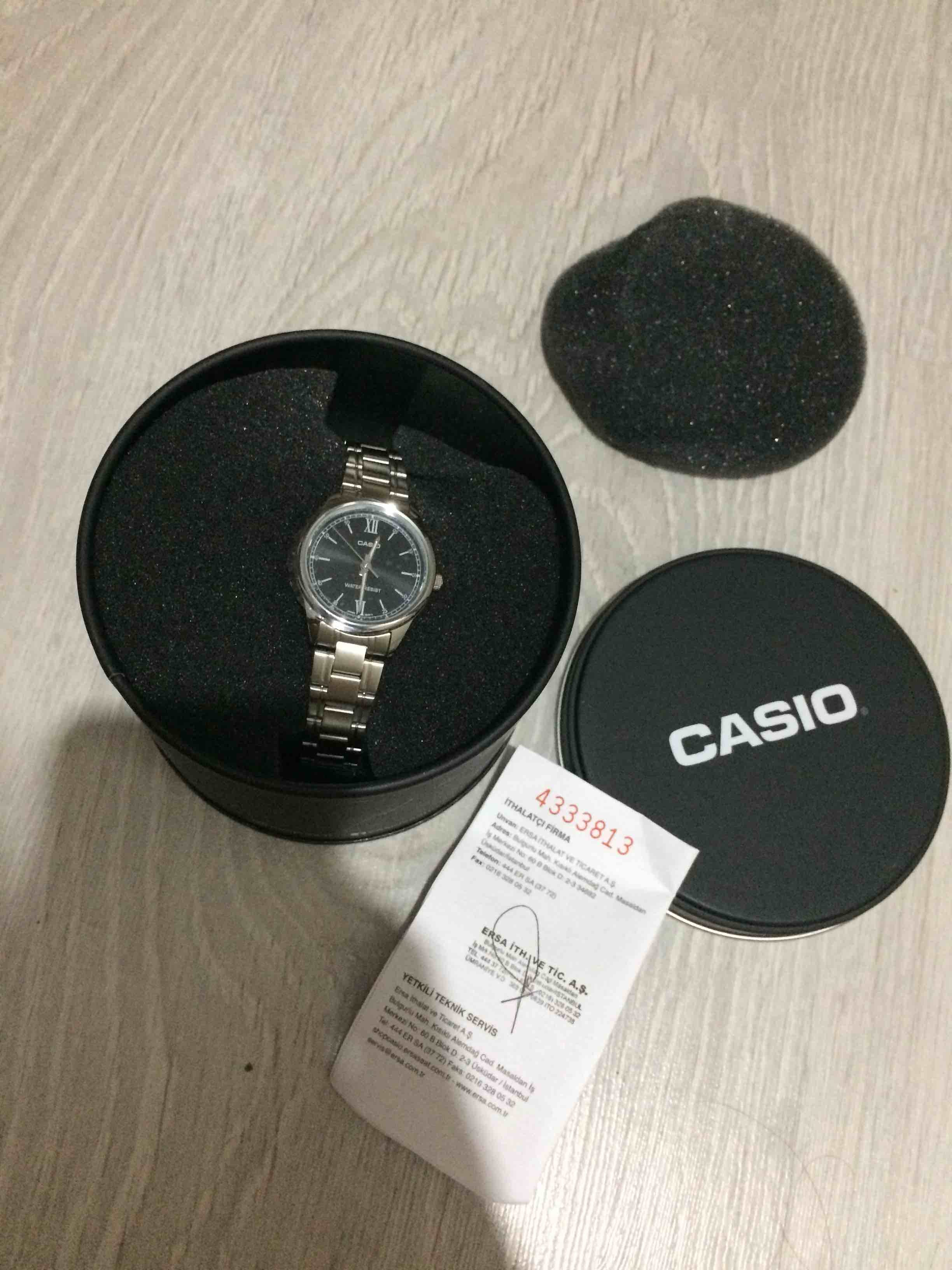 ساعت زنانه کاسیو Casio اورجینال LTP-V005D-1B2UDF photo review