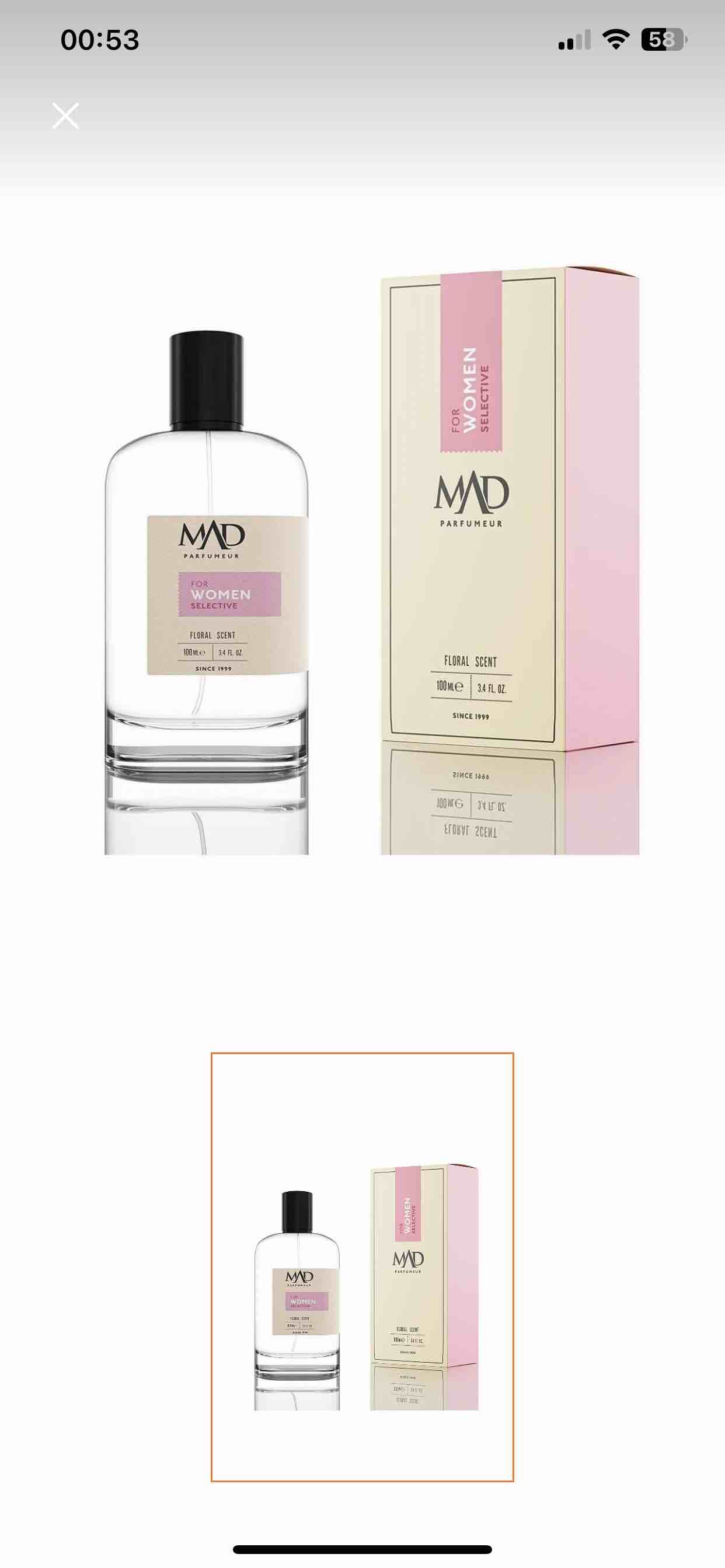 عطر زنانه عطر دیوانه Mad Parfüm اورجینال TYC00558098380 photo review