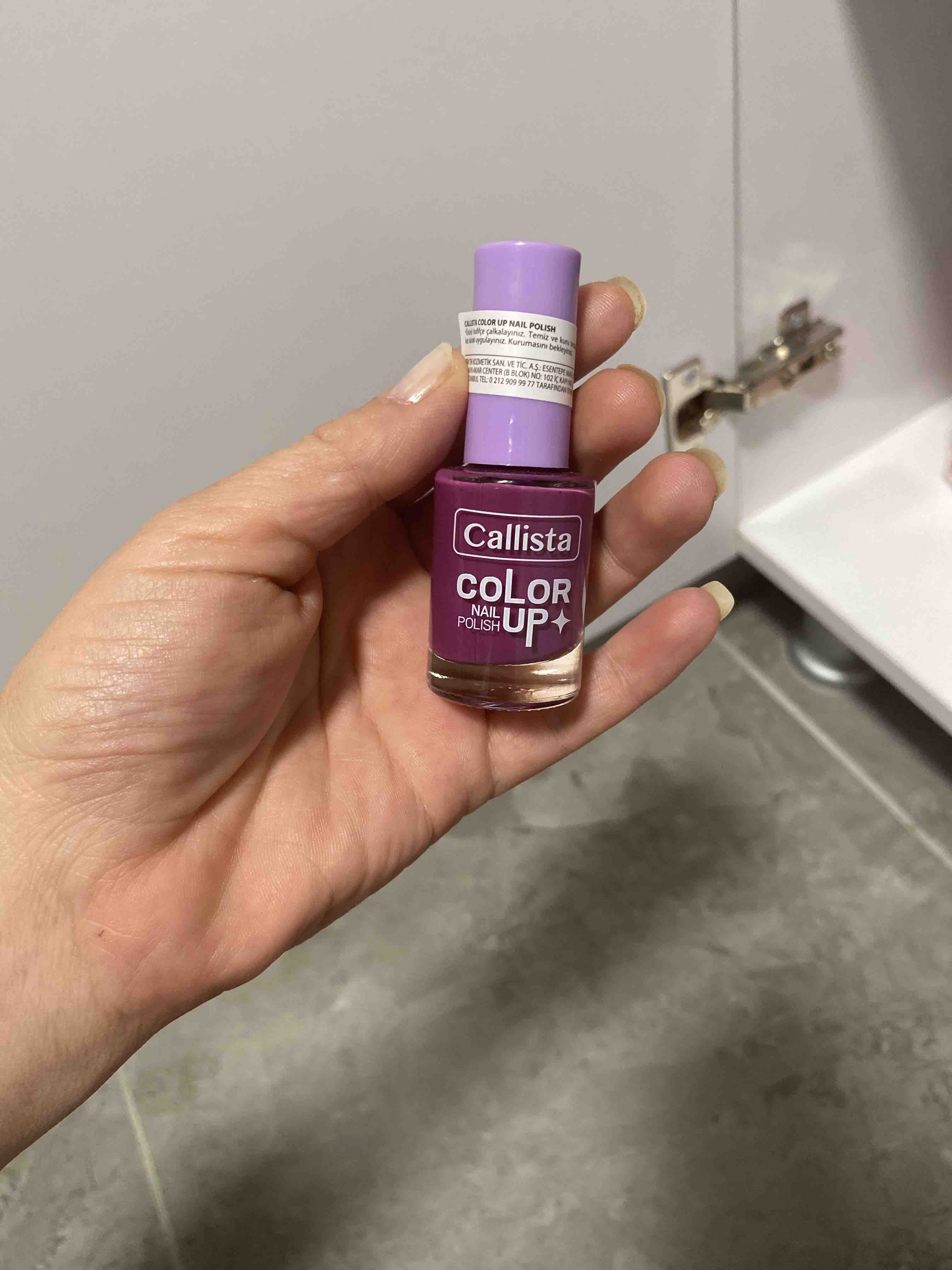 لاک ناخن  کالیستا Callista اورجینال NAIL COLOR UP photo review