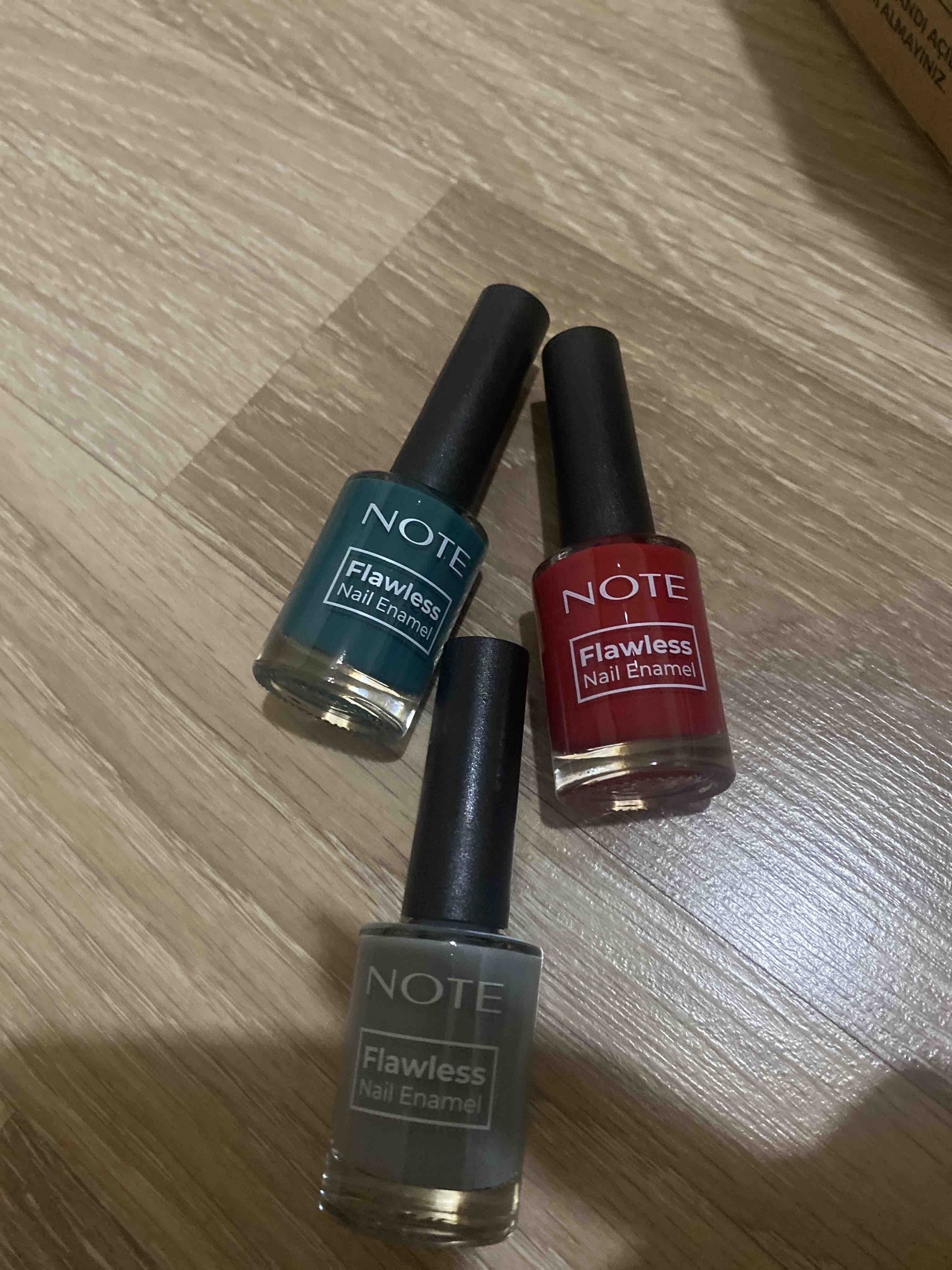 لاک ناخن  آرایشی بهداشتی نوت Note Cosmetics اورجینال NAIL FLAWLESS photo review