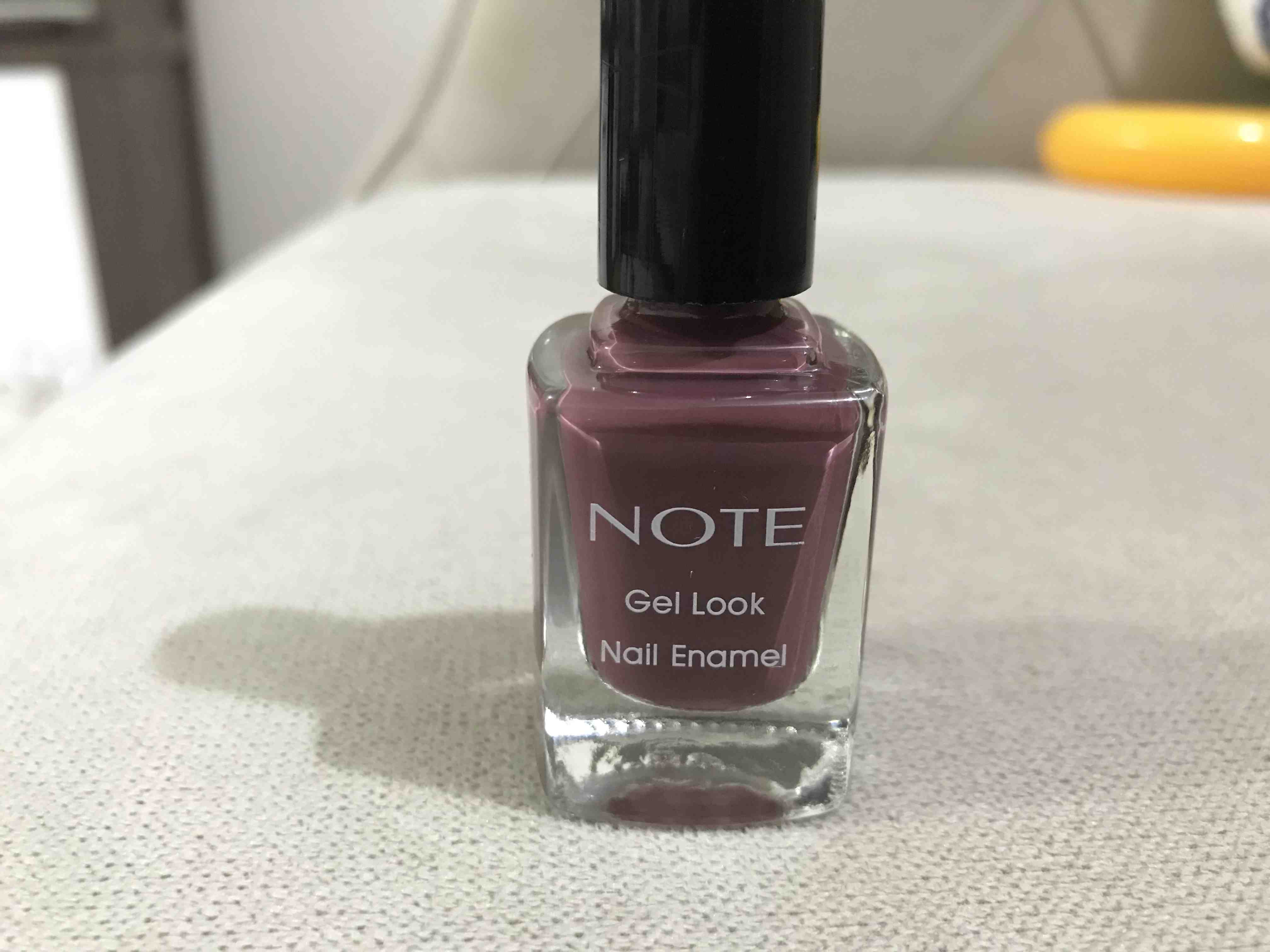 لاک ناخن  آرایشی بهداشتی نوت Note Cosmetics اورجینال NAIL GEL LOOK photo review